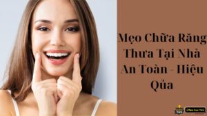 mẹo chữa răng thưa