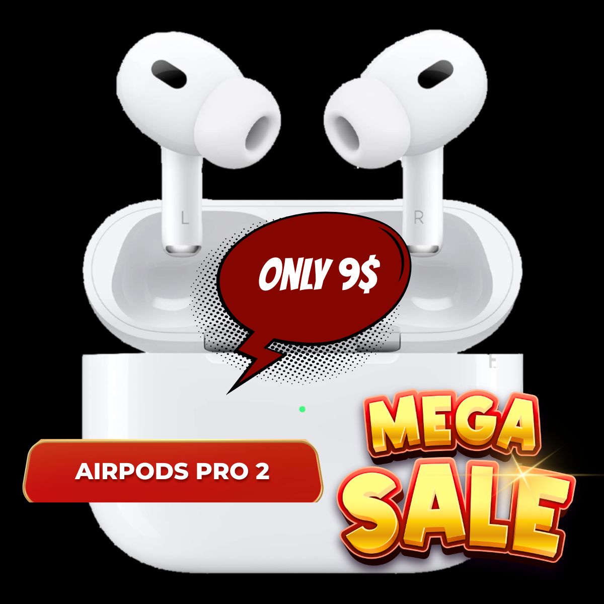 AirPods Pro 2 at a SHOCKING PRICE – Only $9!